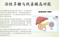 活性多糖调节血糖的作用,活性多糖真能改善胰岛素功能吗？